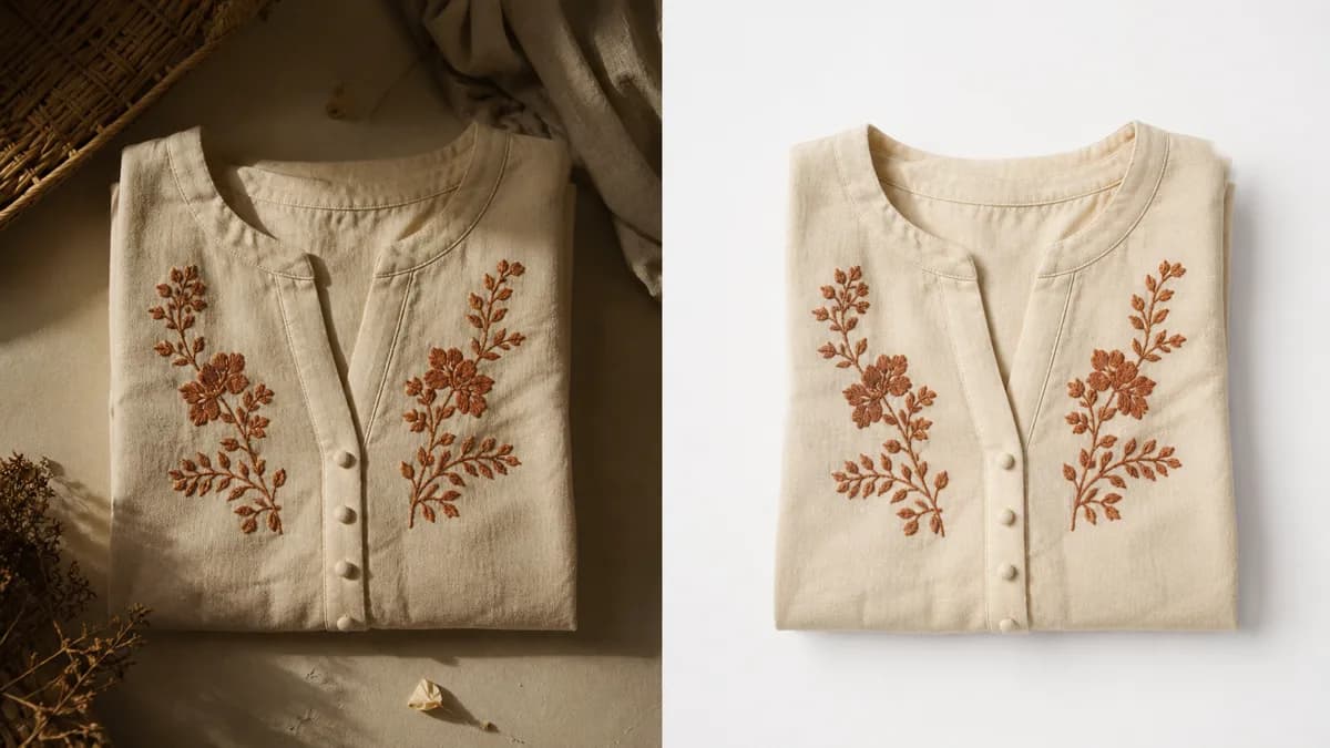 7 photo mistakes that make AI struggle with your clothing