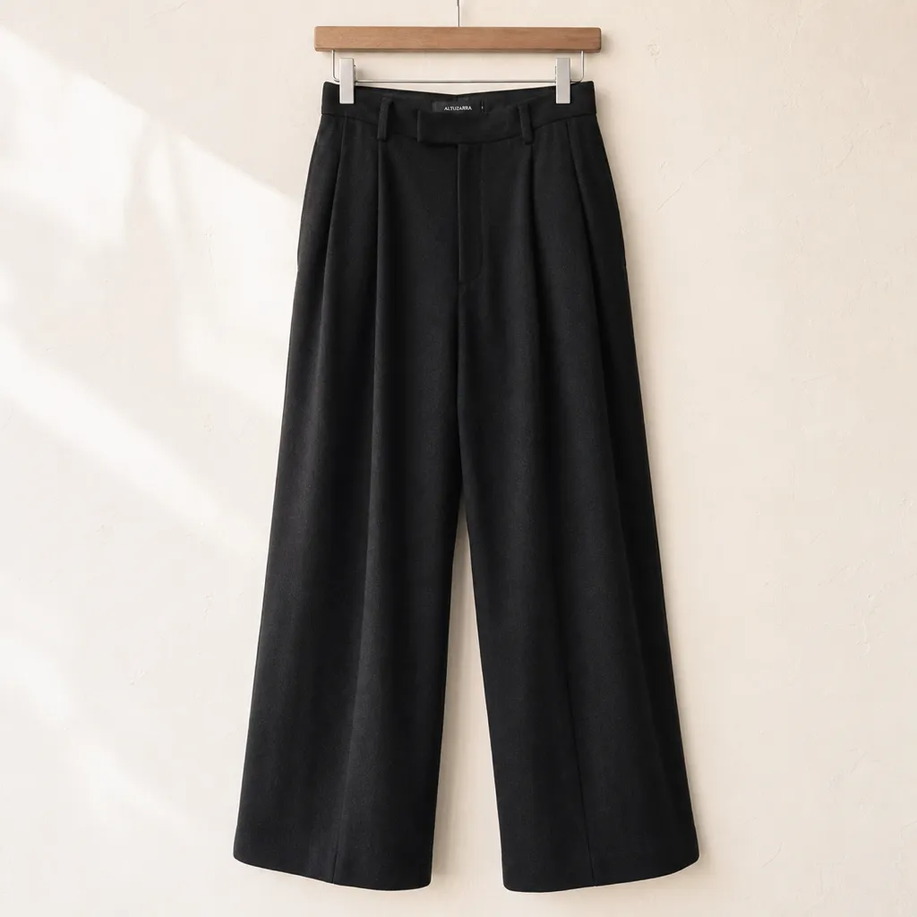 Calça Wide Leg Preta — peça