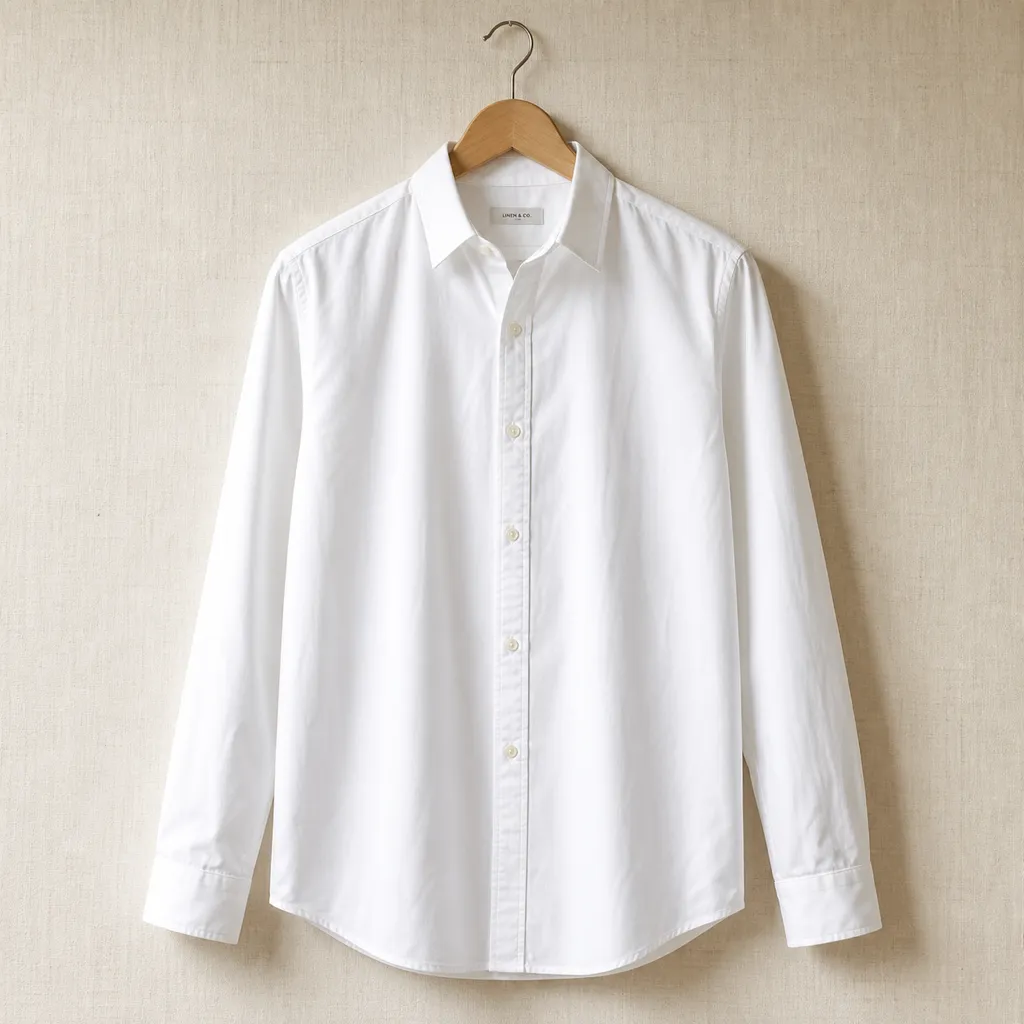 Camisa Poplin Branca — peça